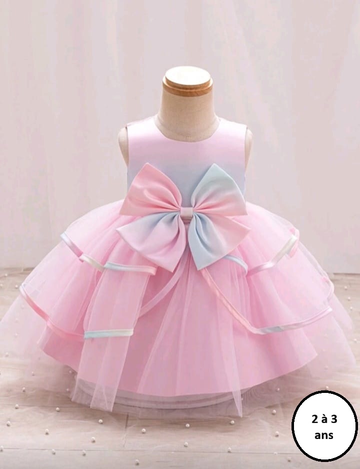 Robe de princesse pastel