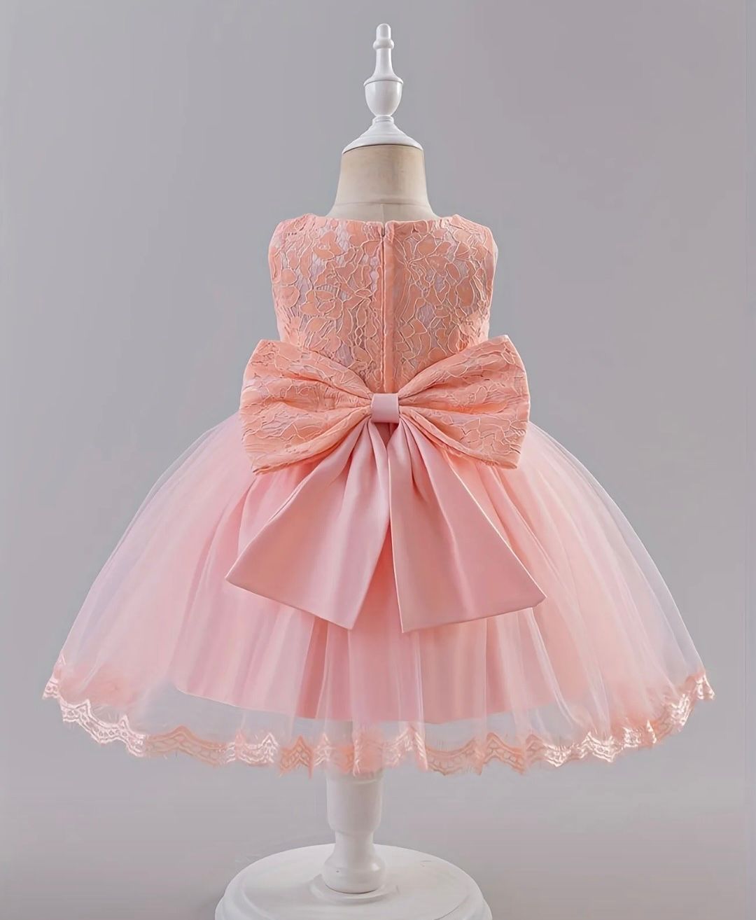 Robe de princesse rose fille