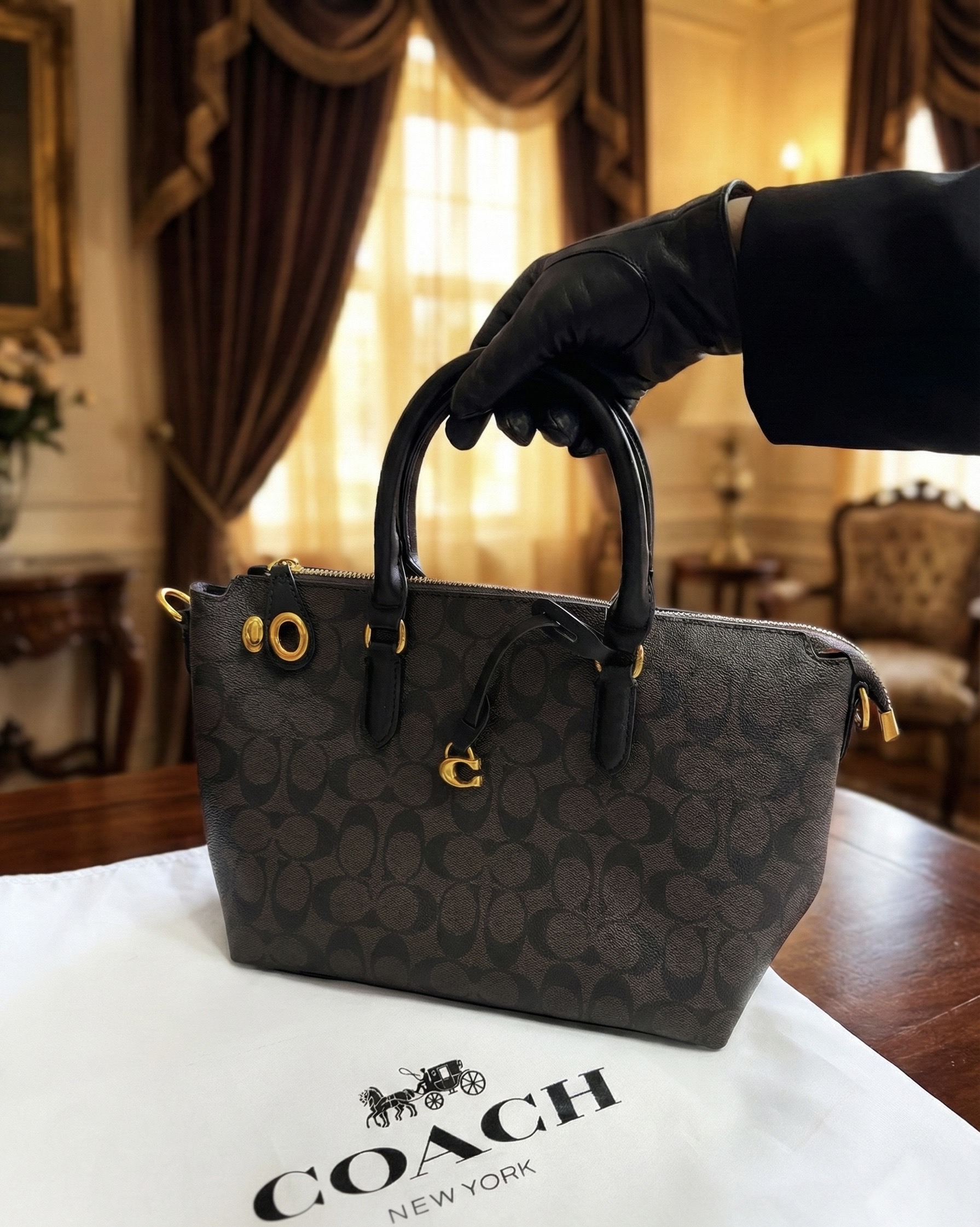 Coach Signature Tote Bag