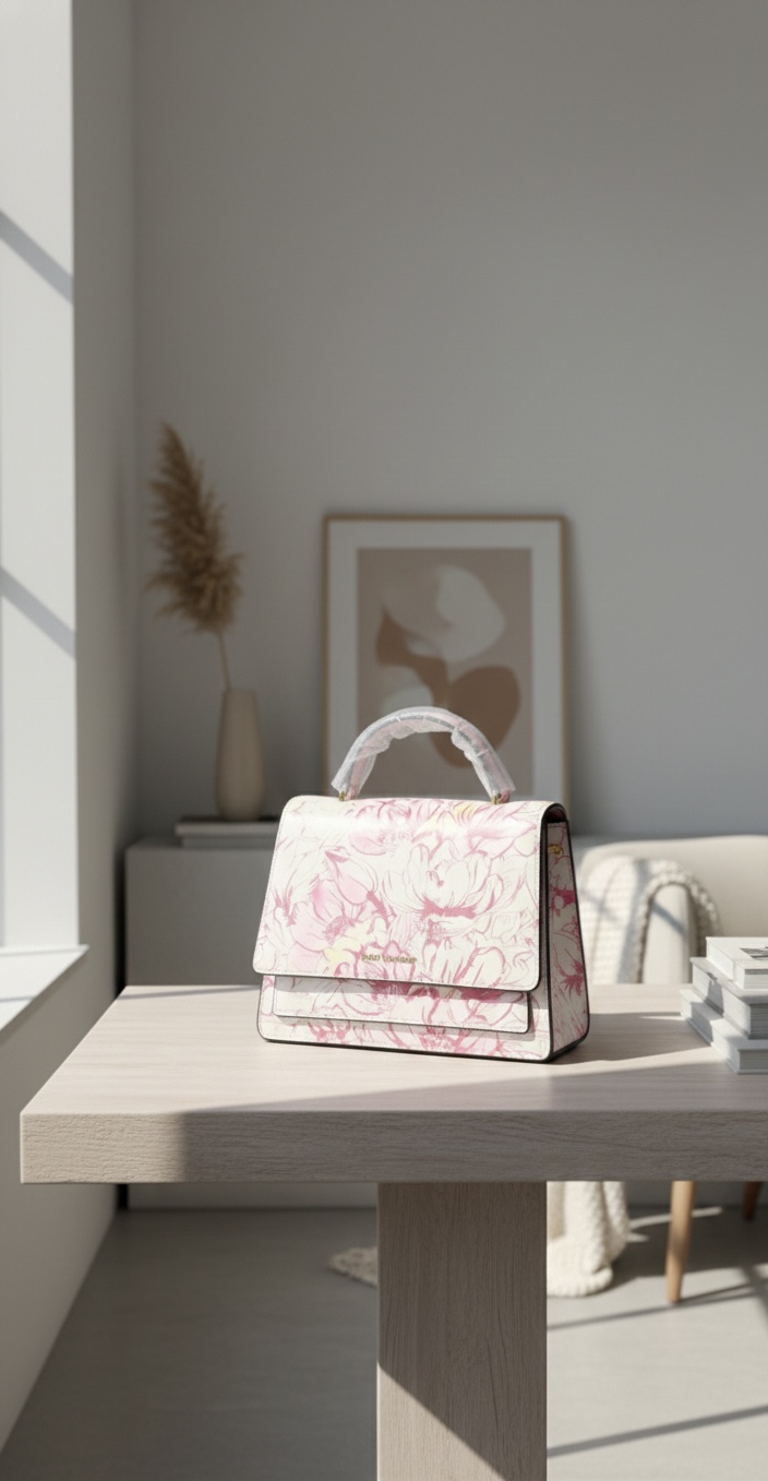 EMILY LORAN Floral Printed Handbag