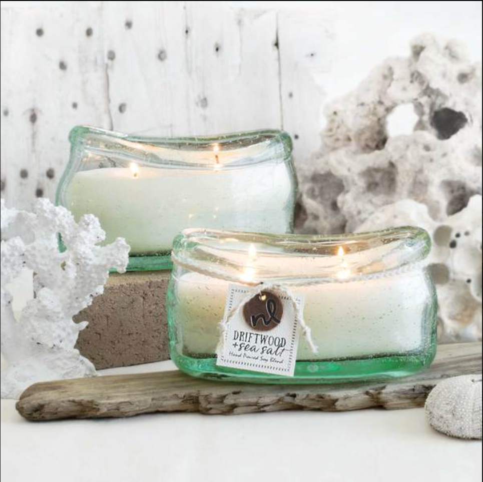 Driftwood & Sea Salt Scented Candle