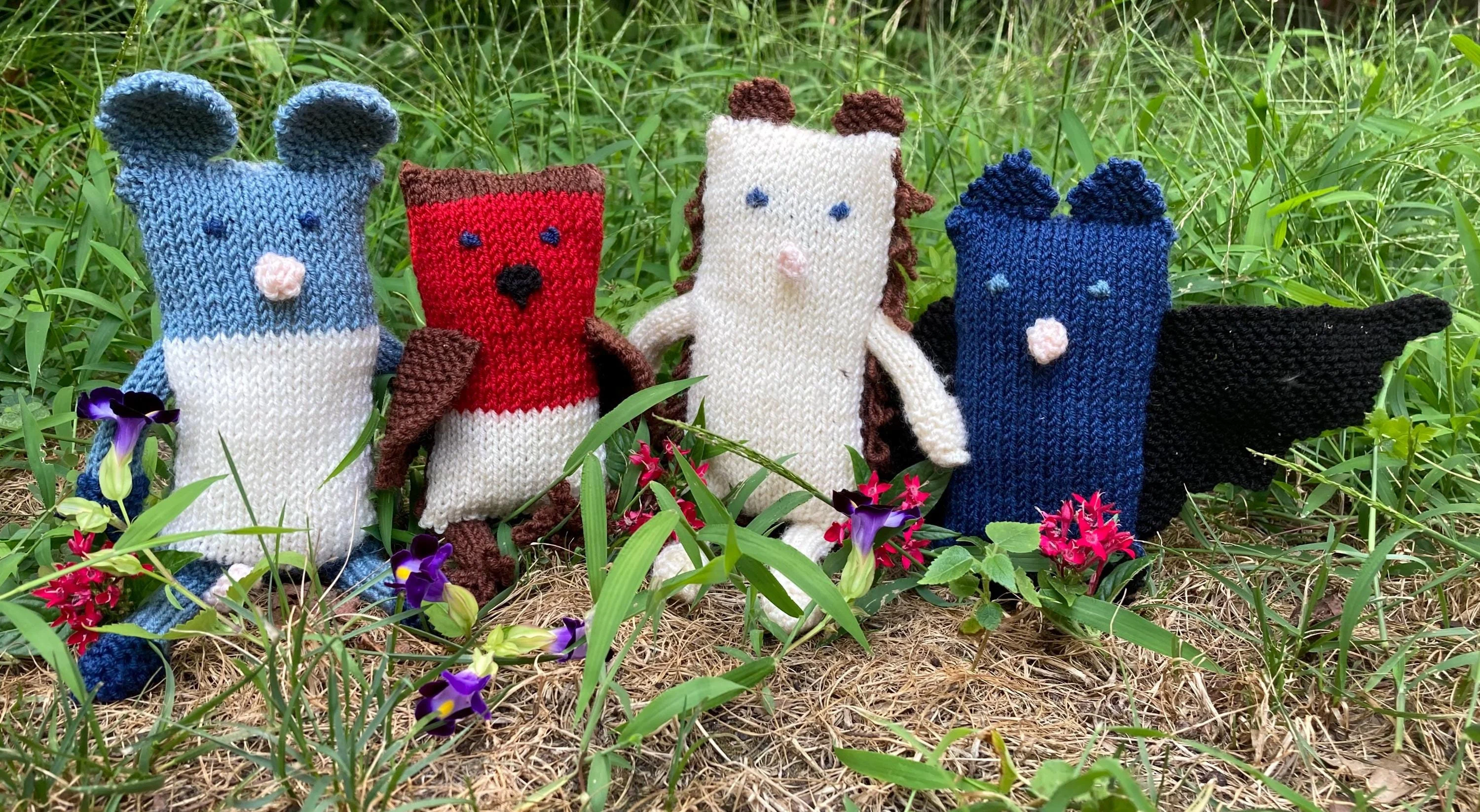 Woodland animals - Knitting pattern