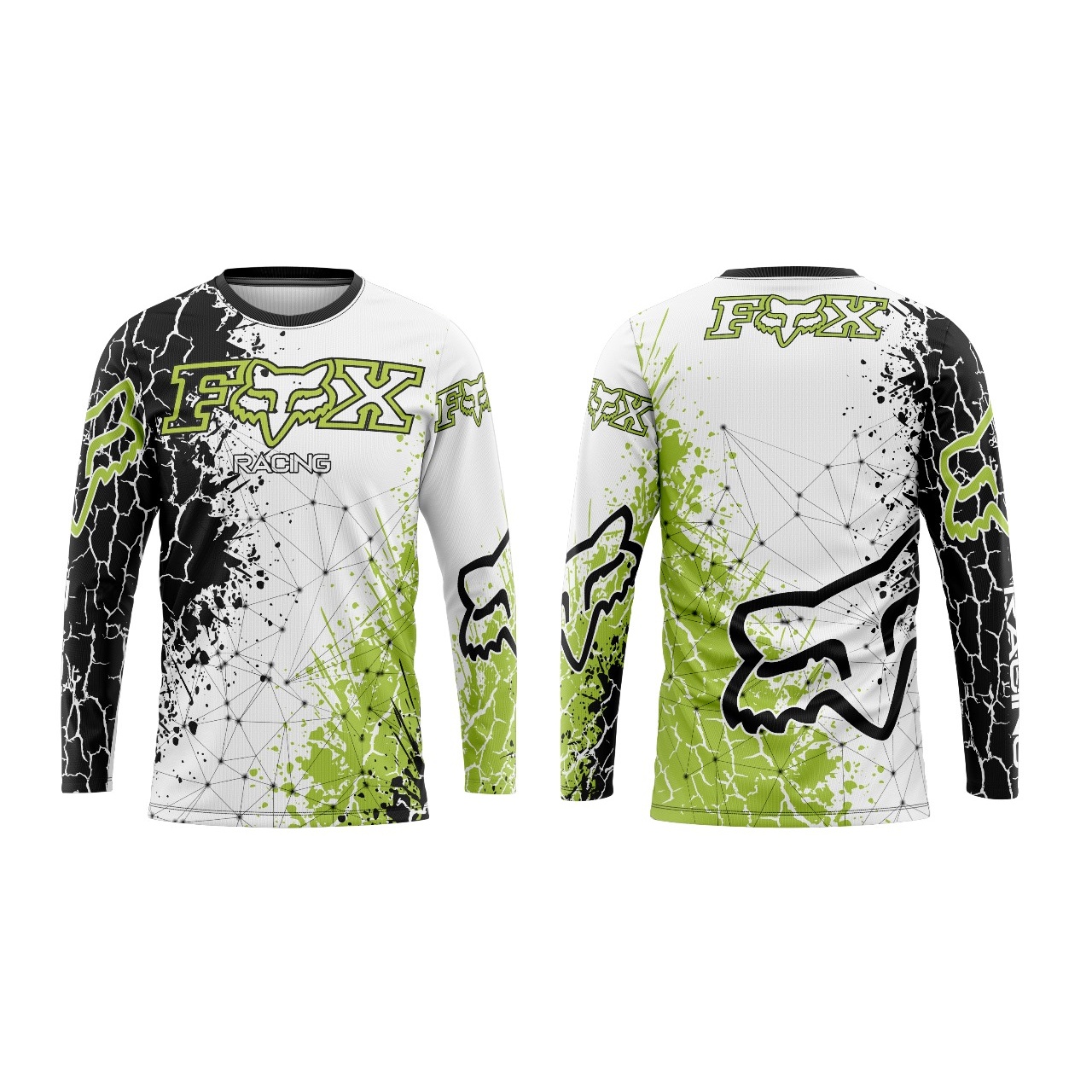 Playera FOX Racing manga larga - Talla XL