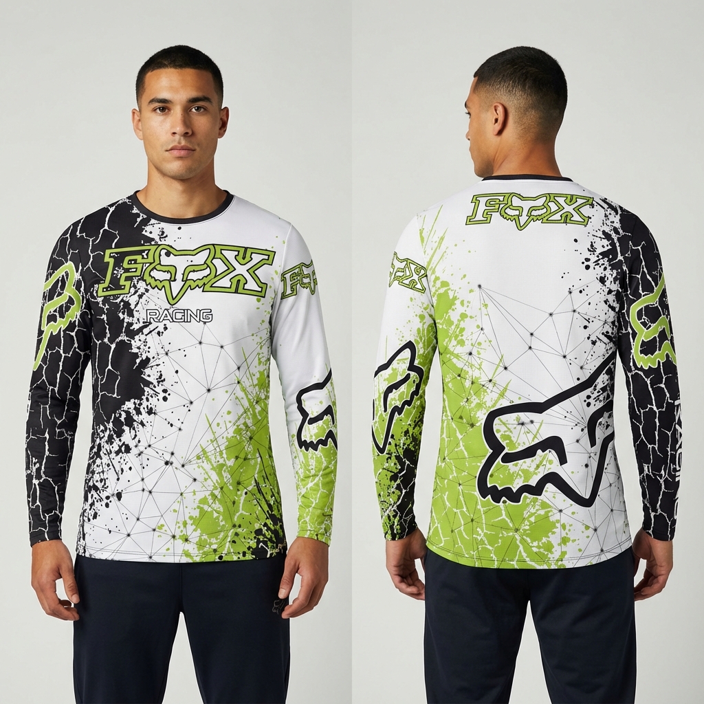 Playera FOX Racing manga larga - Talla XL