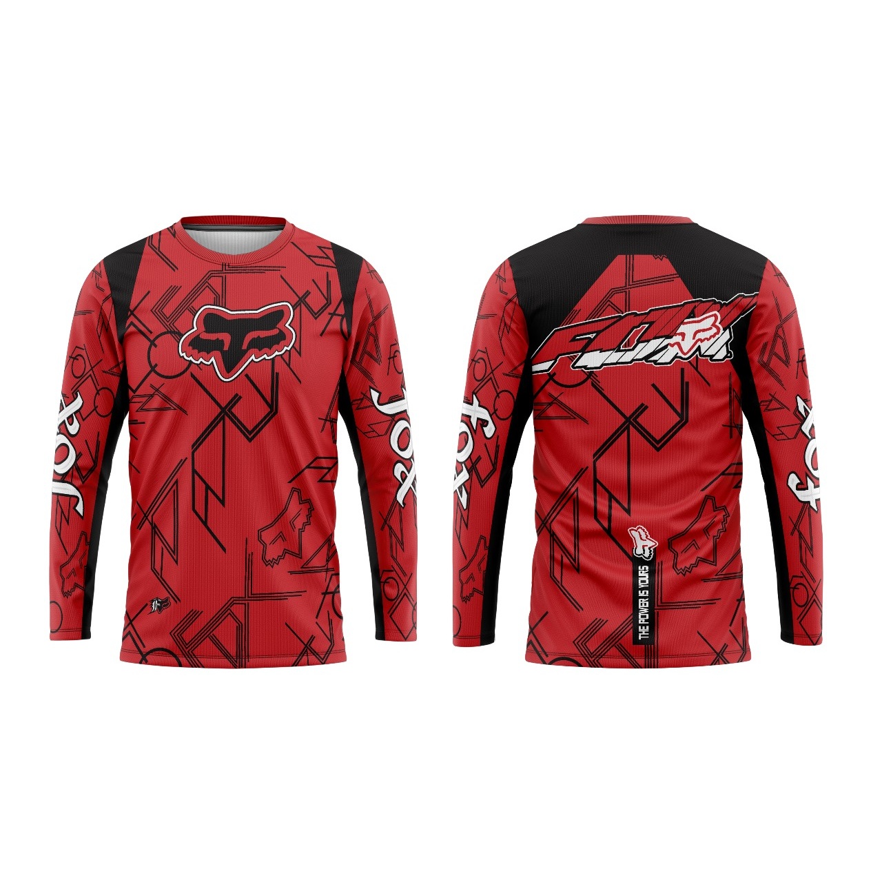 Jersey FOX Motocross Rojo - Talla XL