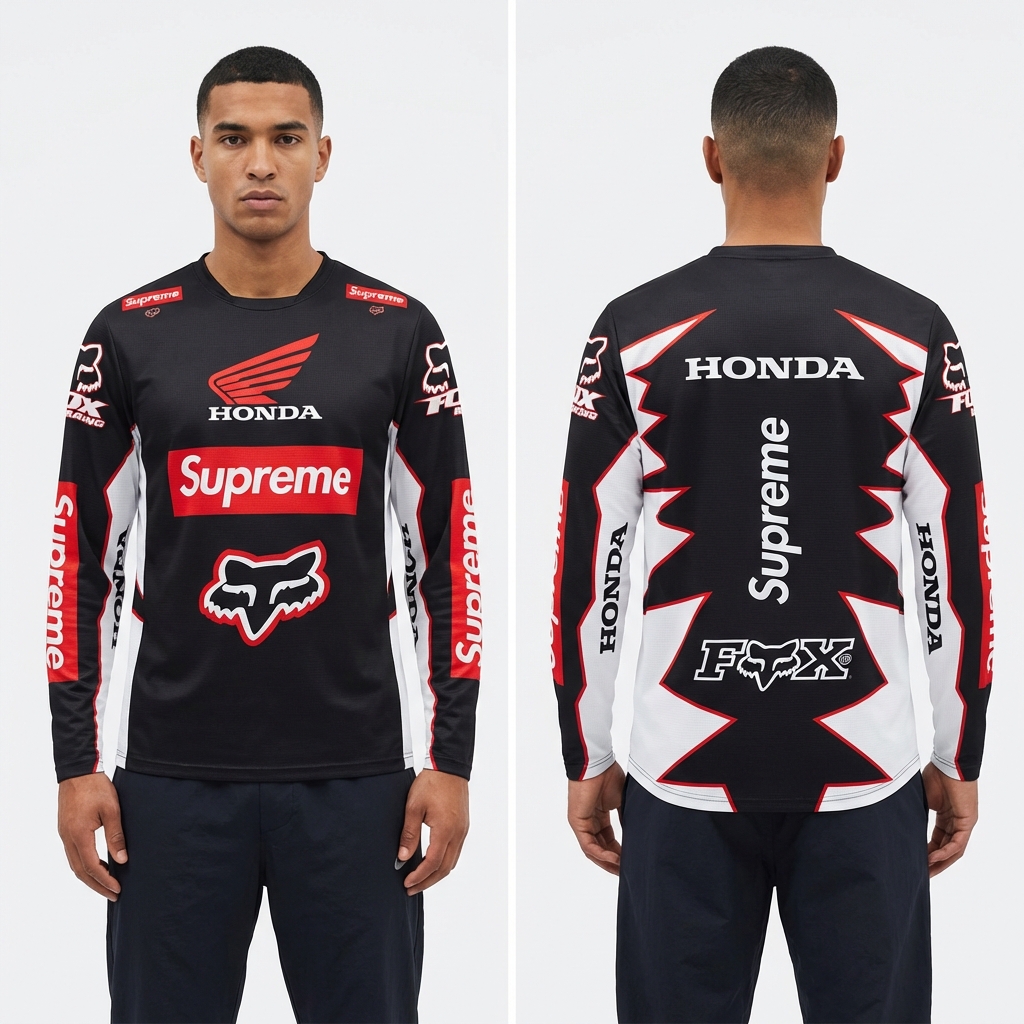 Jersey FOX Motocross Supreme x Honda - Talla XL