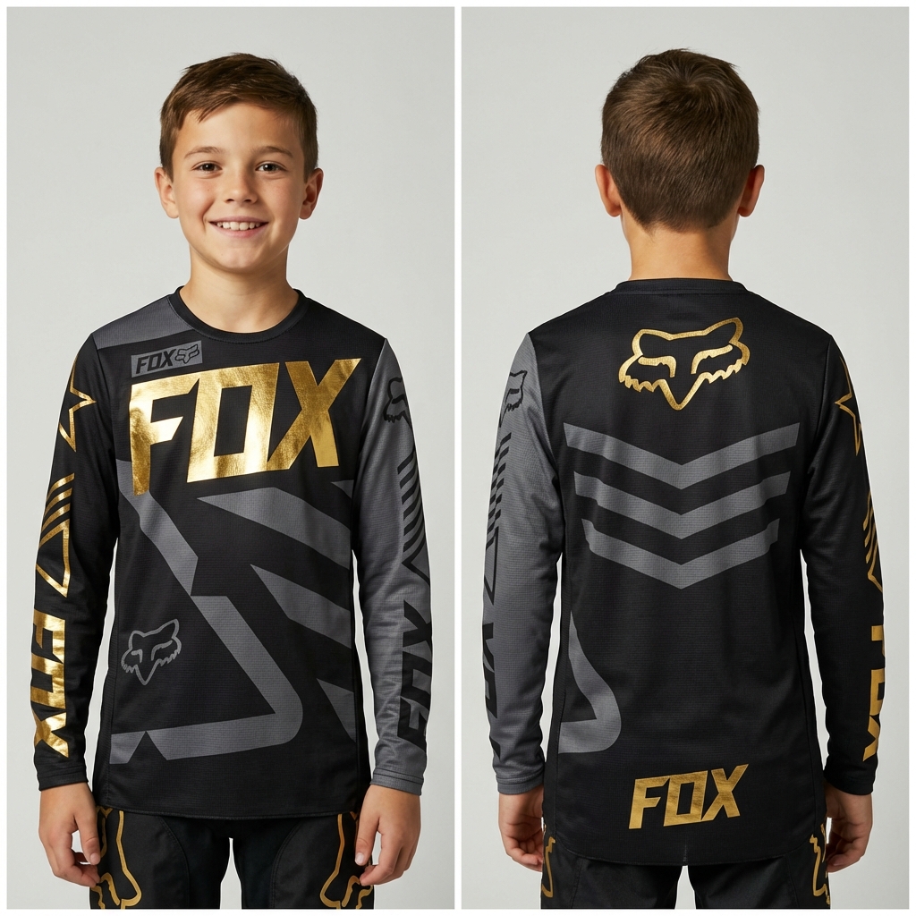 Jersey FOX Infantil Racing Gold Edition - UNITALLA