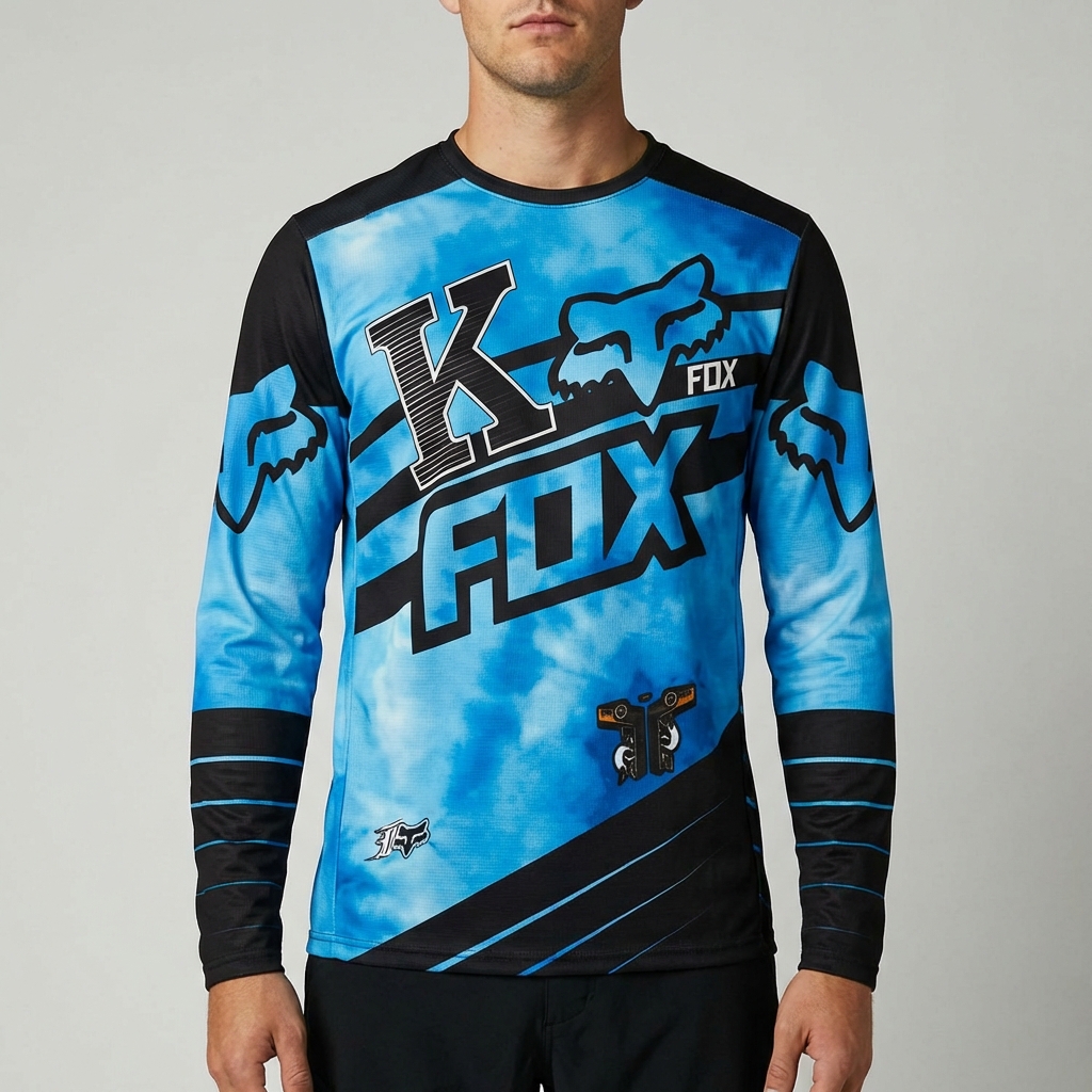 Jersey FOX Deportivo Azul - Talla G