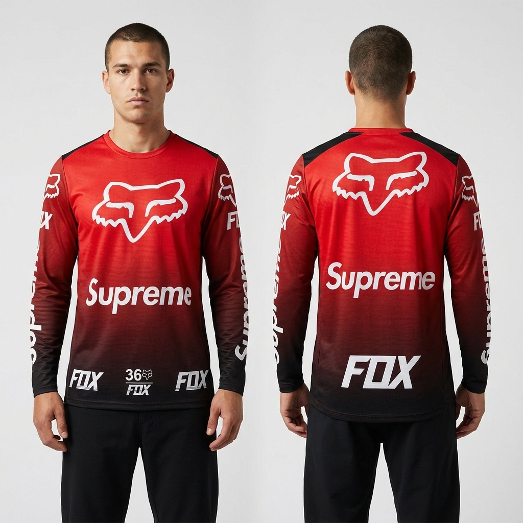 Jersey FOX Supreme Rojo - Talla M