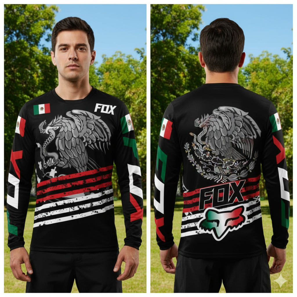 Jersey FOX México Motocross - Talla XL