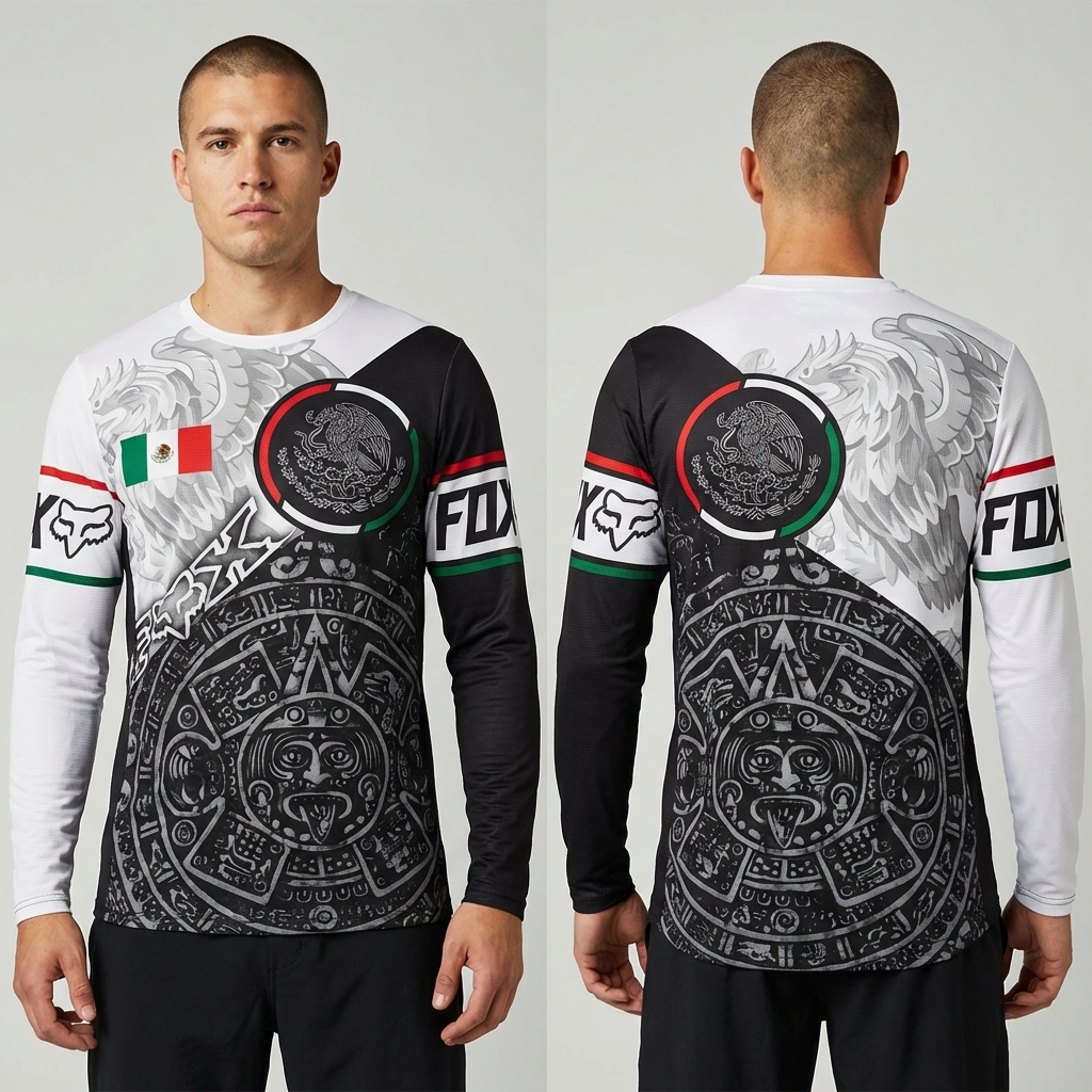 Jersey MX Azteca México - Talla G