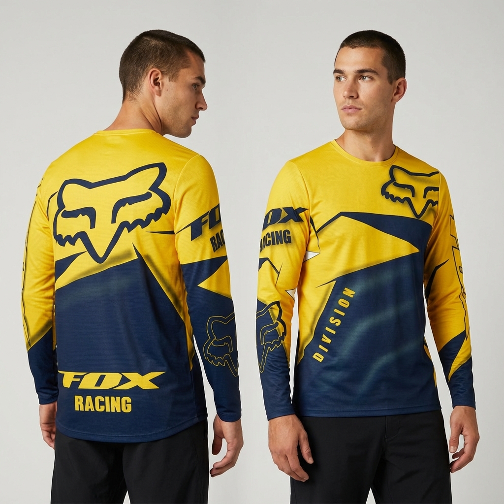 Playera FOX Racing de Manga Larga - Talla M