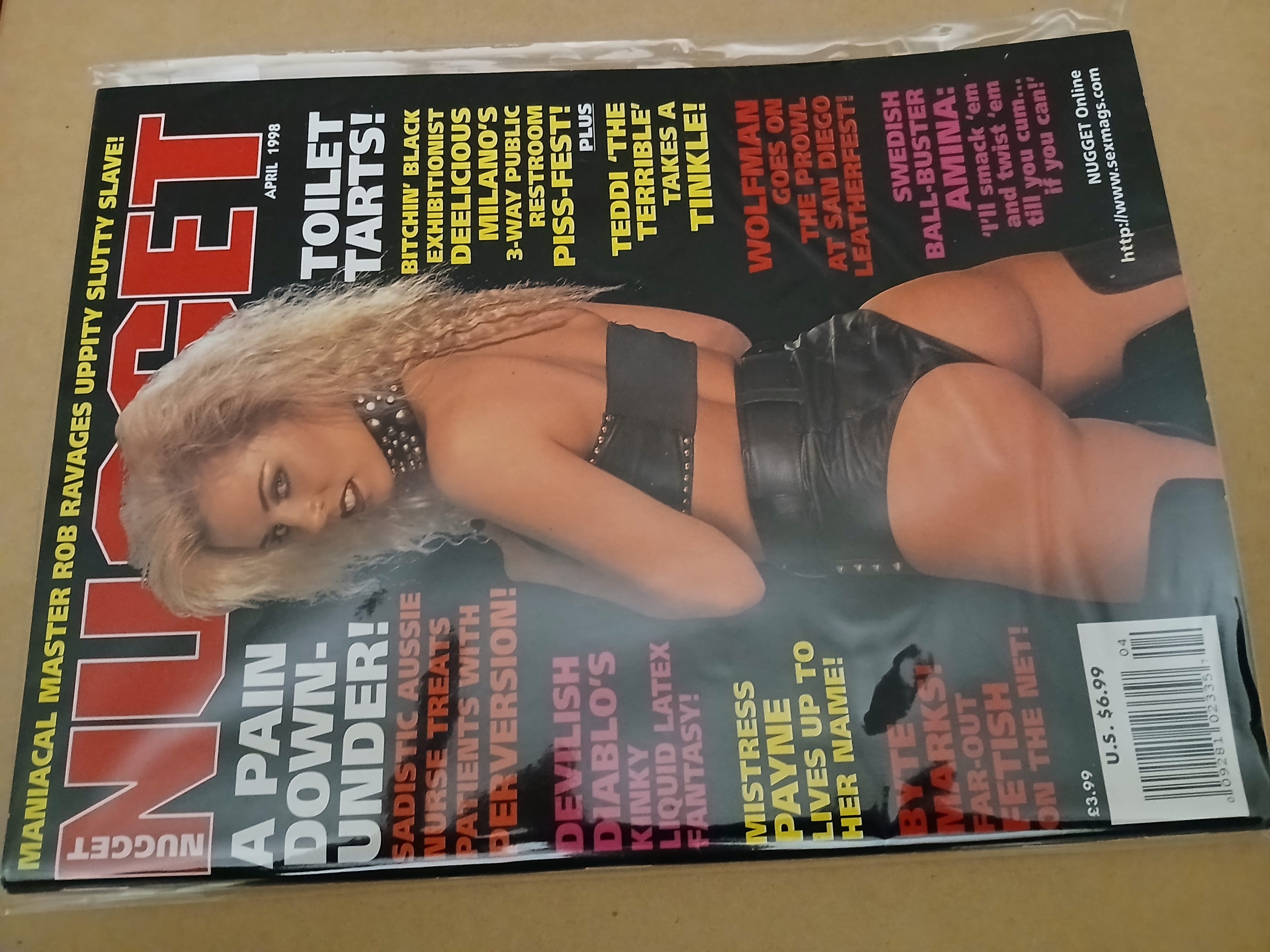 Nugget Magazine APRIL 1998