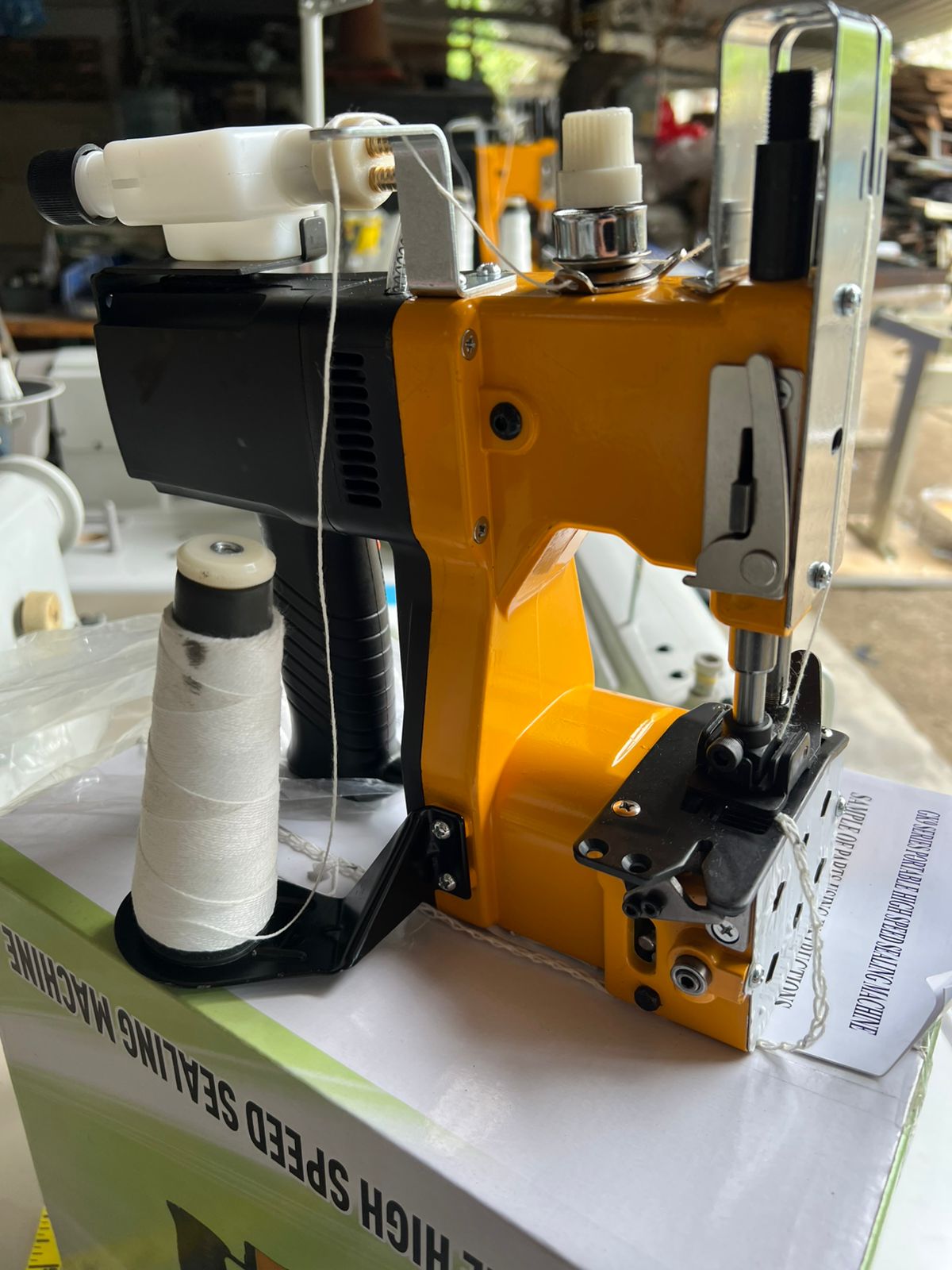 Máquina selladora portátil