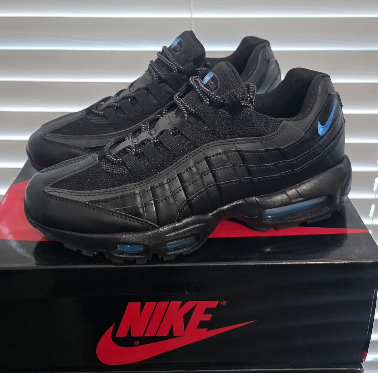 Air Max 95 Negro y Azul