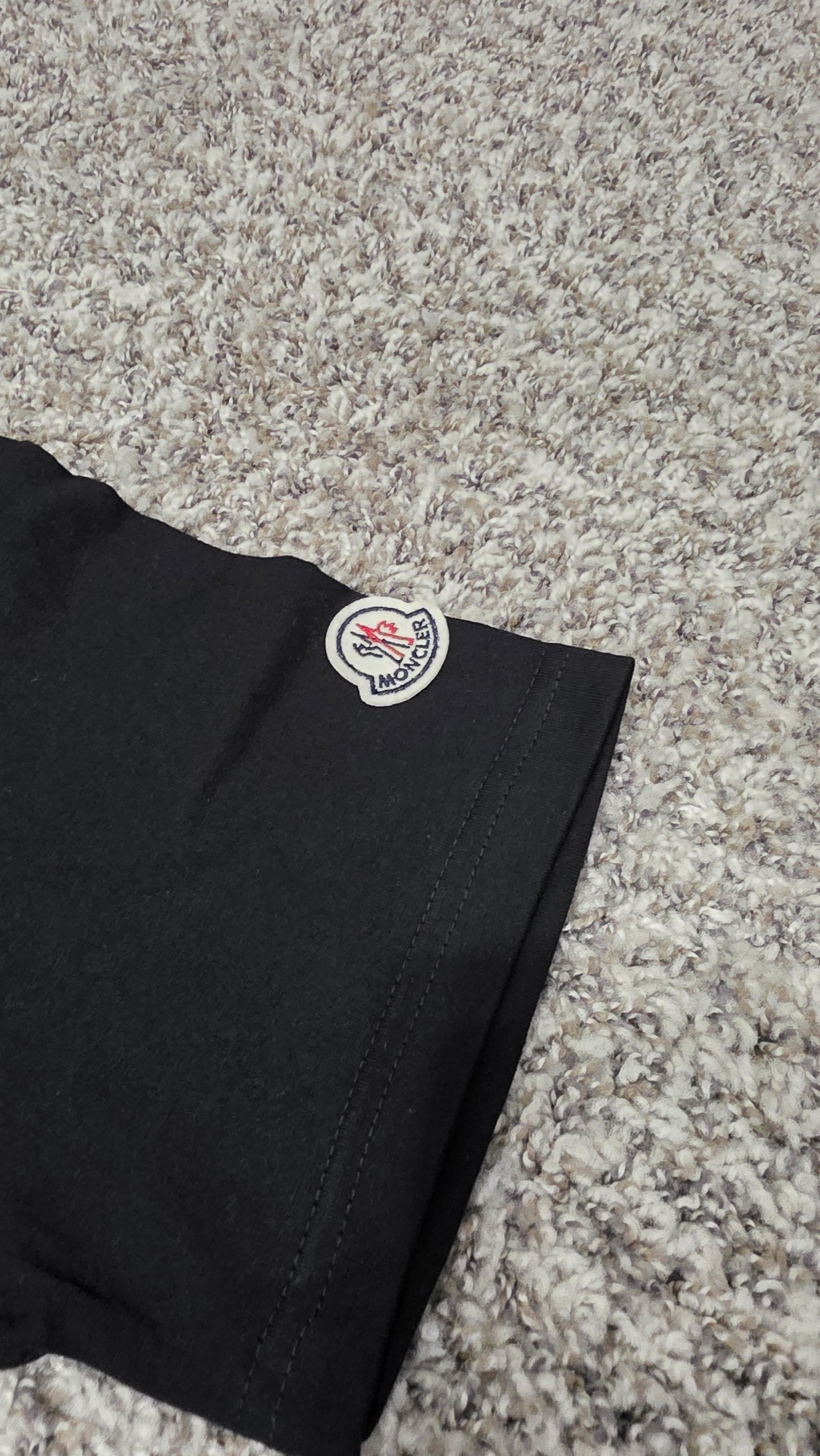 Camiseta negra Moncler