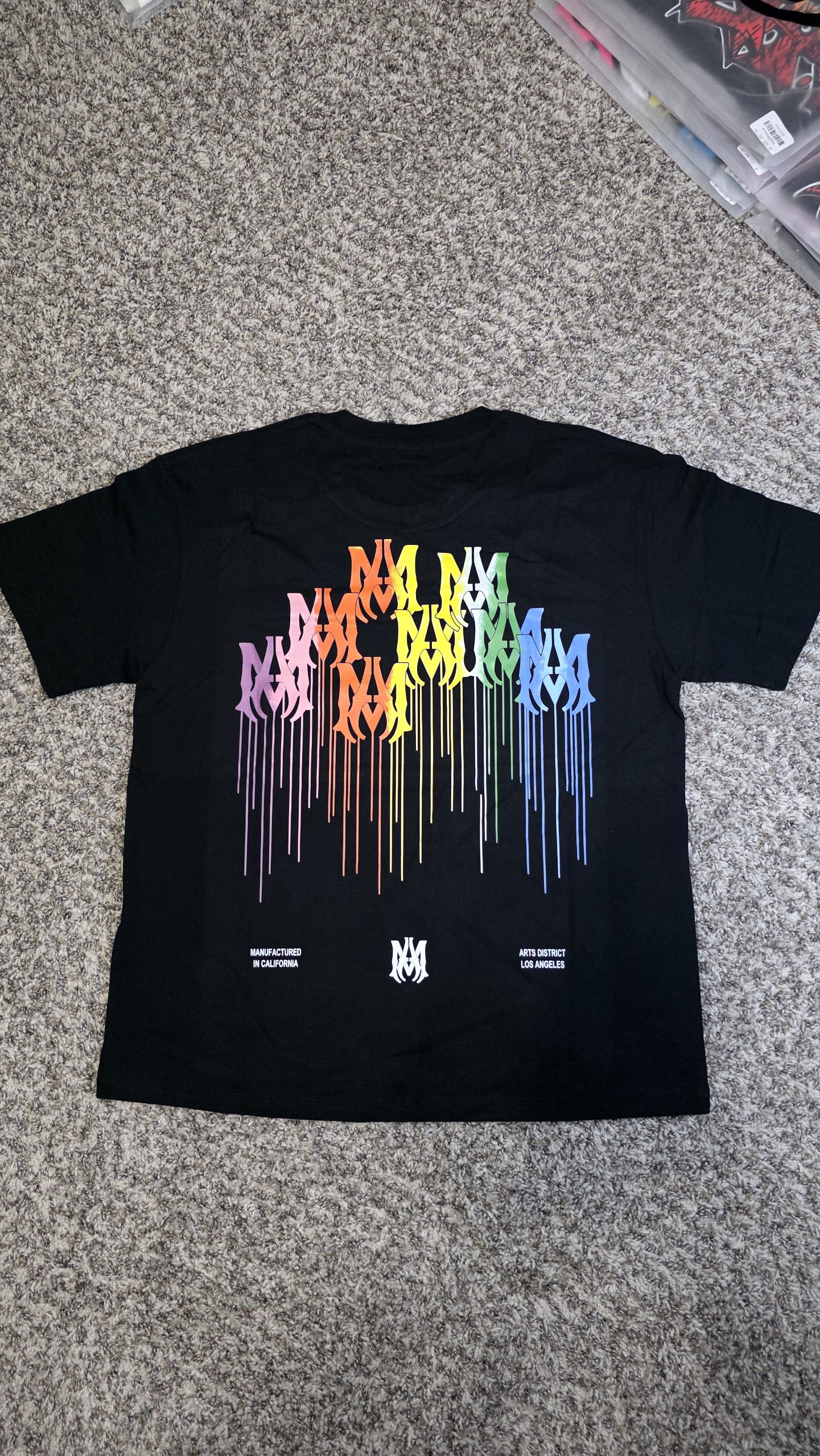 Camiseta Negra AMIRI