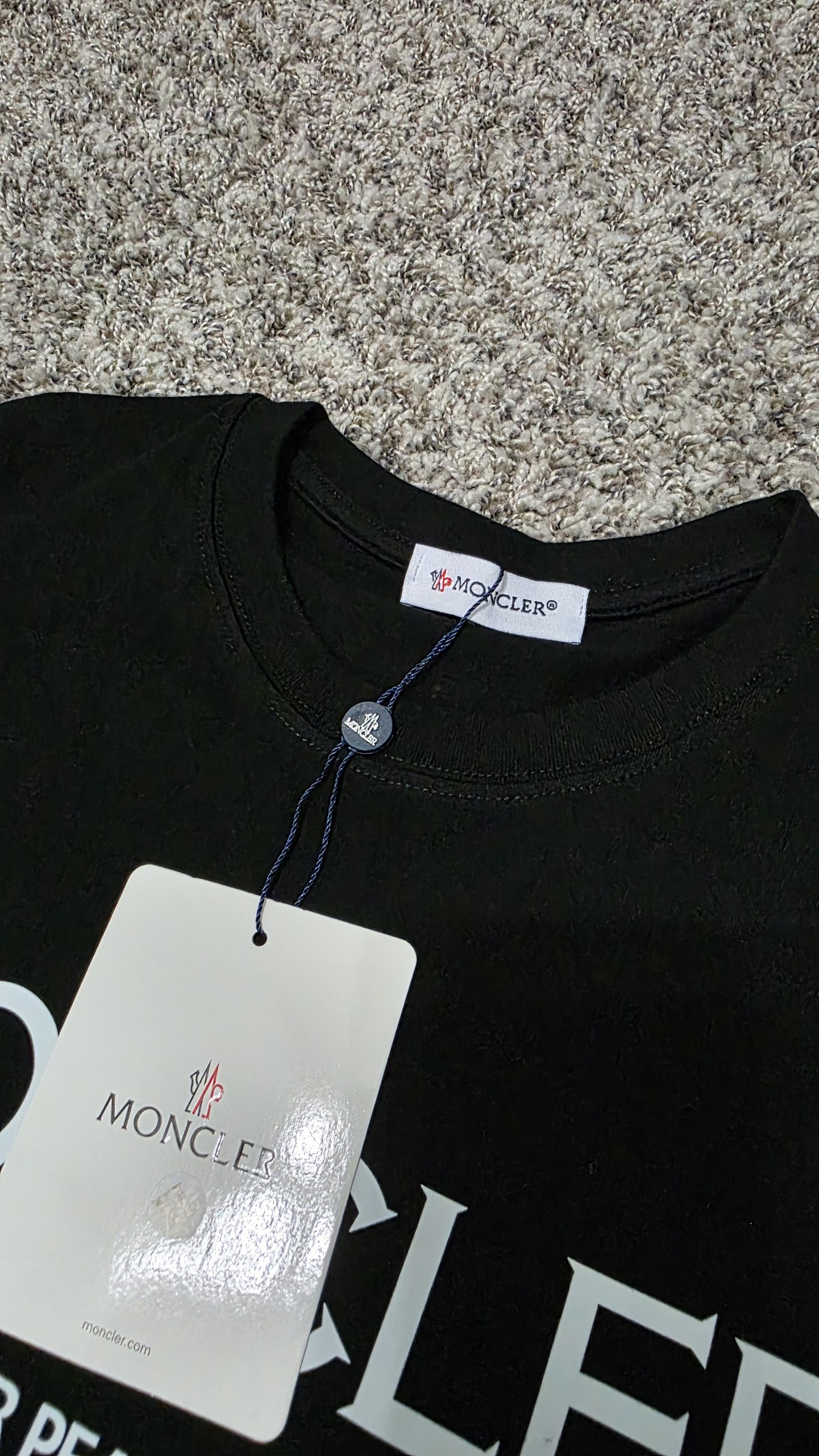 Camiseta negra Moncler