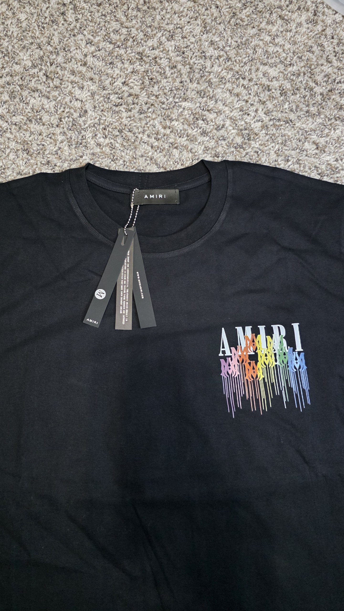 Camiseta Negra AMIRI