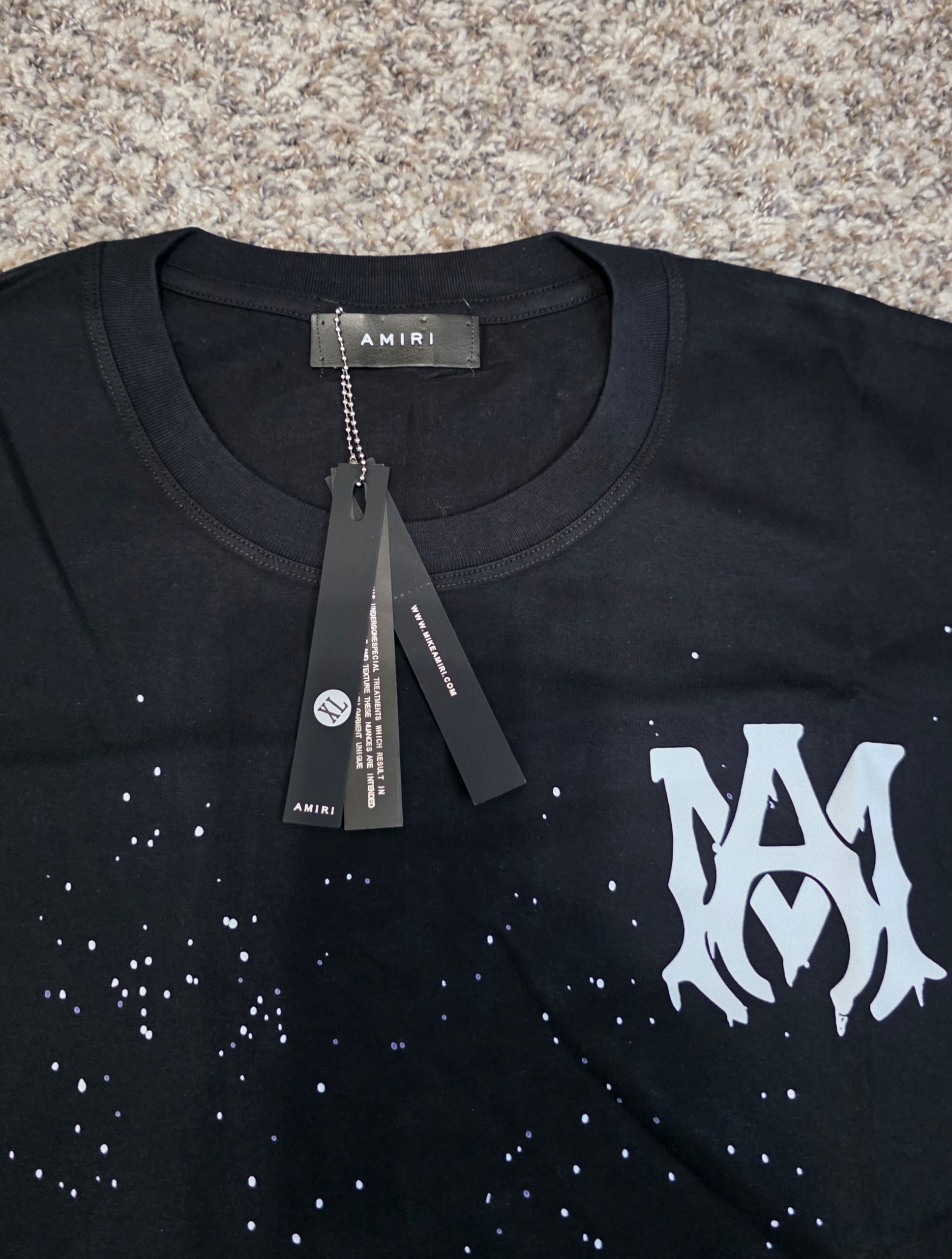 Camiseta Negra AMIRI