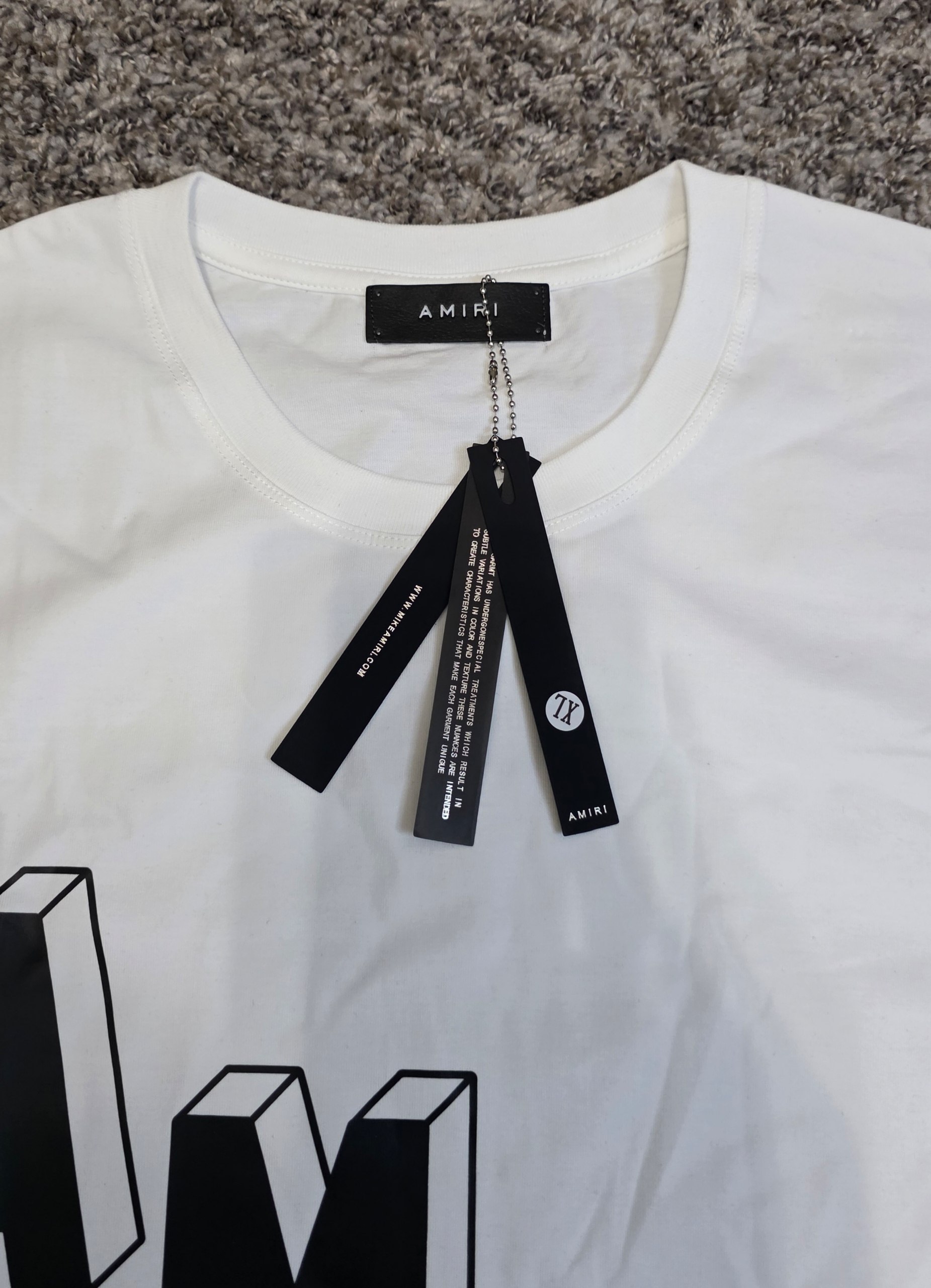 Camiseta Amiri Blanca