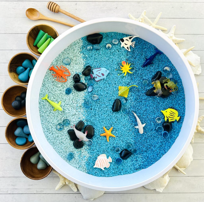 Ocean Adventure Sensory Playtime for Ages 0-5