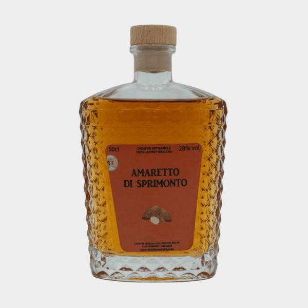 AMARETTO DI SPRIMONTO – Liqueur artisanale belge à l’amande douce | 70cl