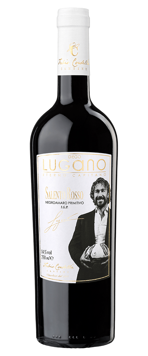 DIEGO LUGANO – Rosso IGP Salento (Negroamaro & Primitivo) | The Wine of Champions