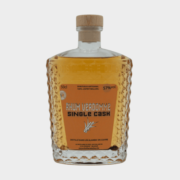 RHUM VERDOMME SINGLE CASK – Rhum vieilli belge | 70cl 57%