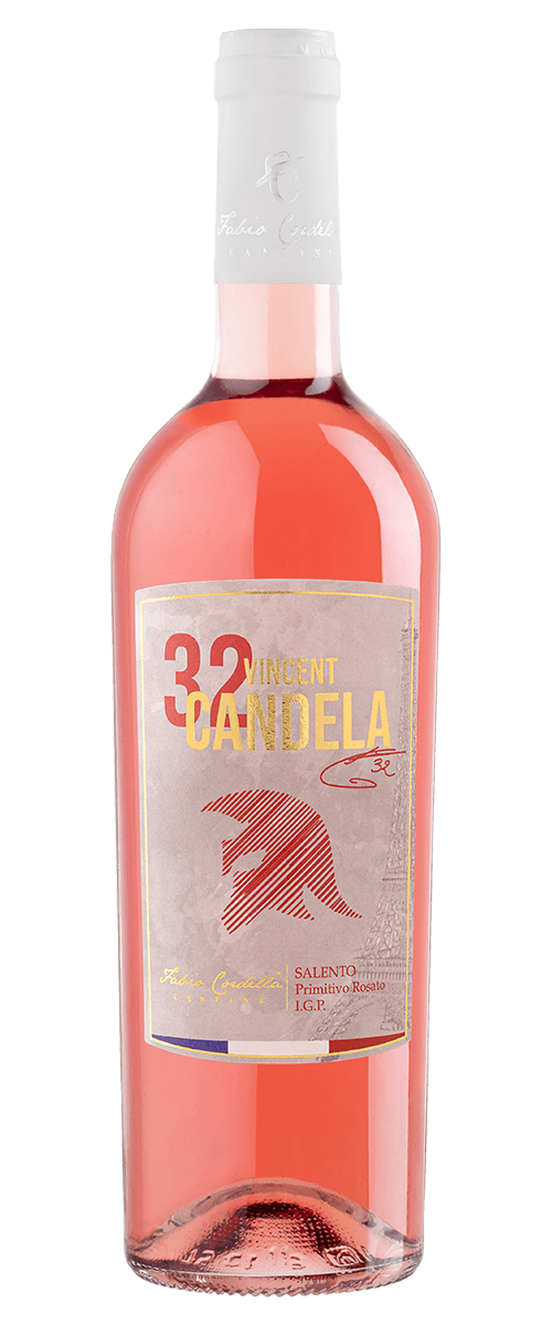 VINCENT CANDELA – Primitivo Rosato IGP Salento | The Wine of Champions