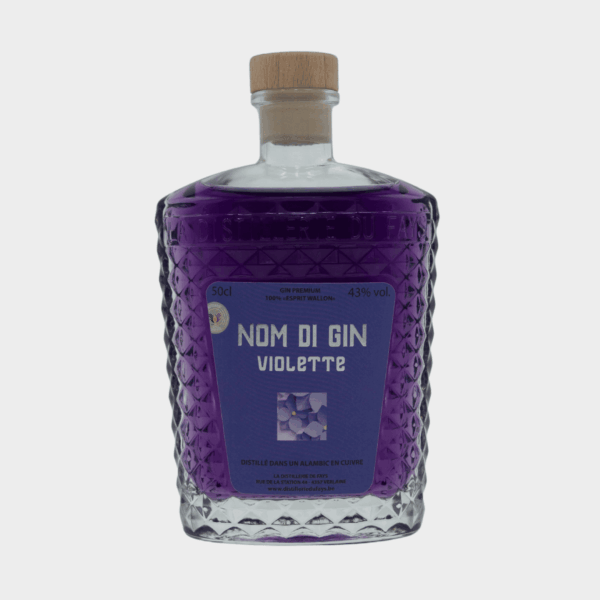 NOM DI GIN VIOLETTE – Gin belge artisanal à la violette | 50cl