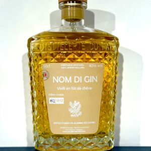 NOM DI GIN – Gin belge vieilli en fût de chêne | Artisanal & Premium – 50cl