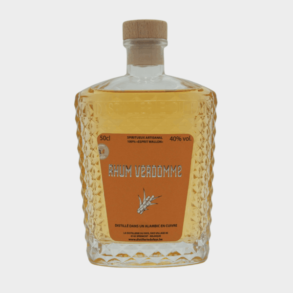 RHUM VERDOMME – Rhum belge aromatisé à la fleur d’oranger & Main de Bouddha | 70cl