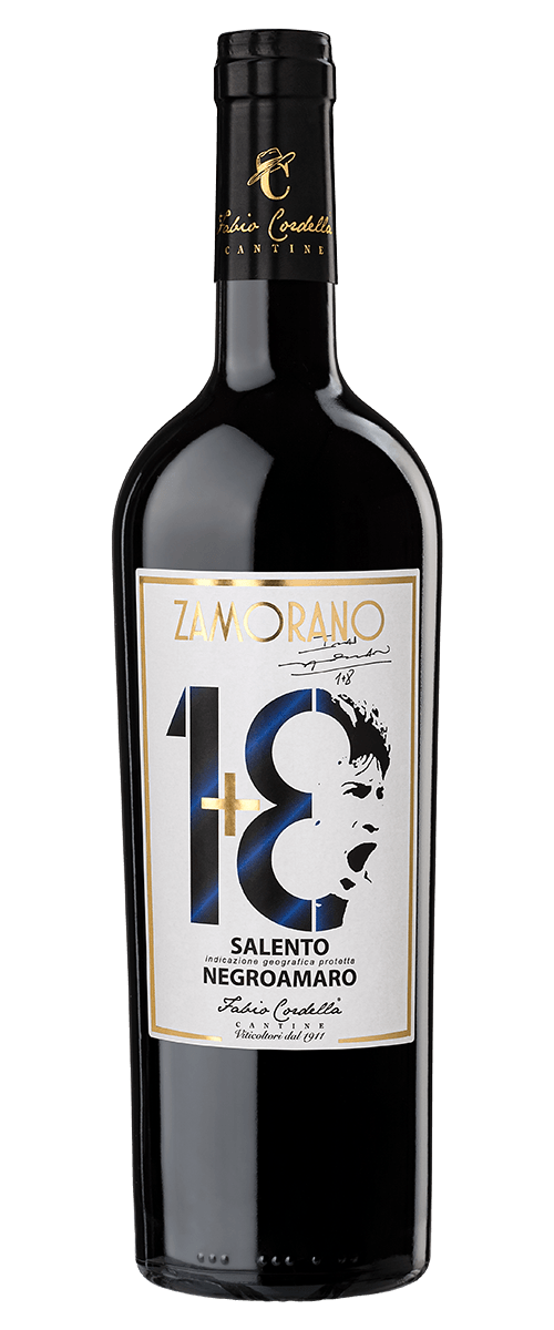 IVÁN ZAMORANO – Negroamaro IGP Salento | The Wine of Champions