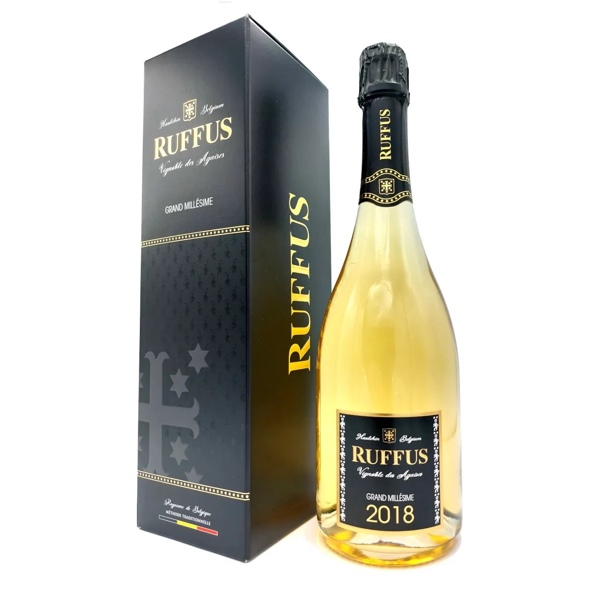 RUFFUS - CUVÉE PRESTIGE – Brut | 42 mois sur lattes | Méthode traditionnelle – 75cl