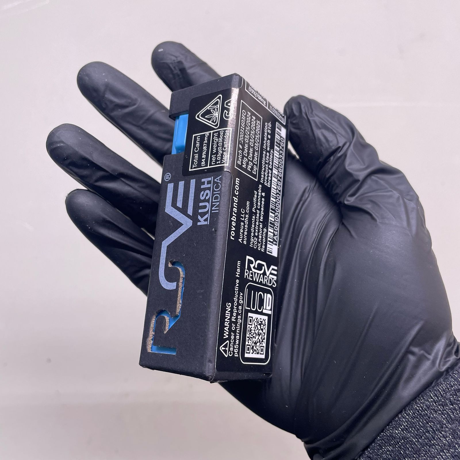 Cartuchos nacionales rellenados 1g