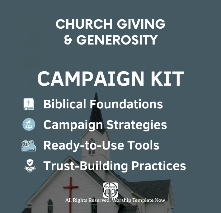 Church Giving & Generosity Campaign Kit
