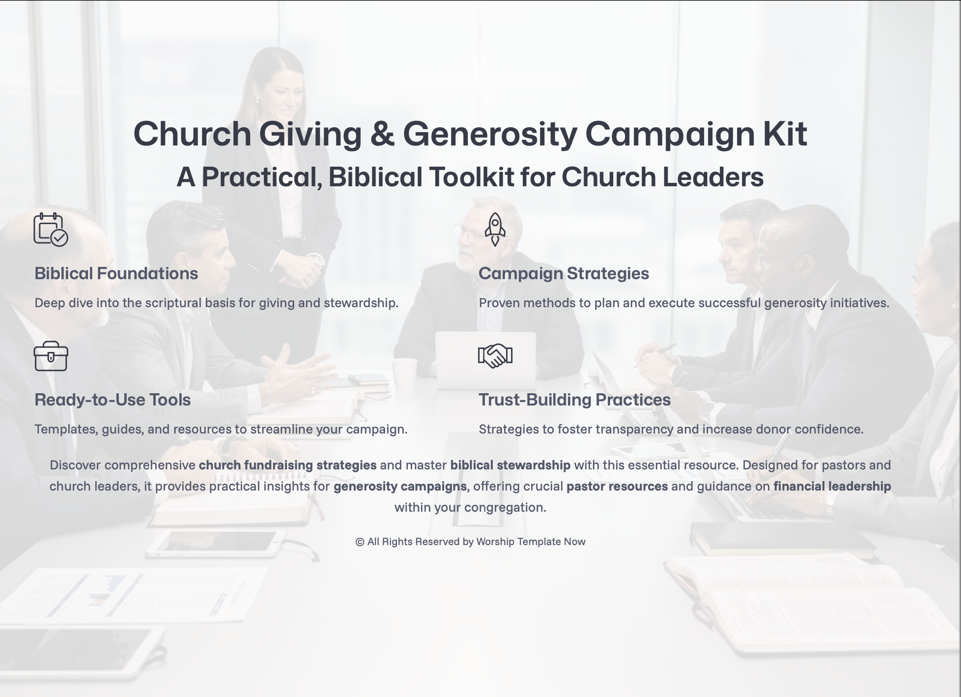 Church Giving & Generosity Campaign Kit