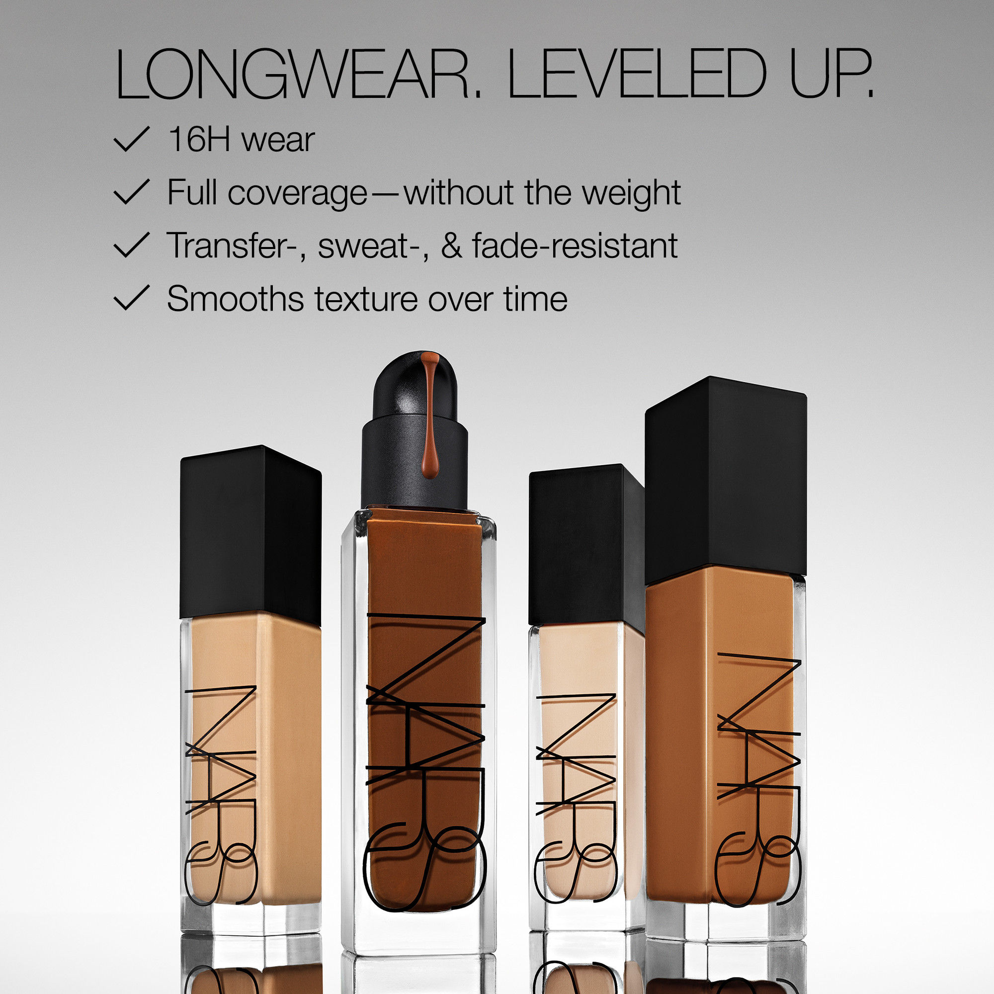 NARS Natural Radiant Longwear Foundation - (30 ml)