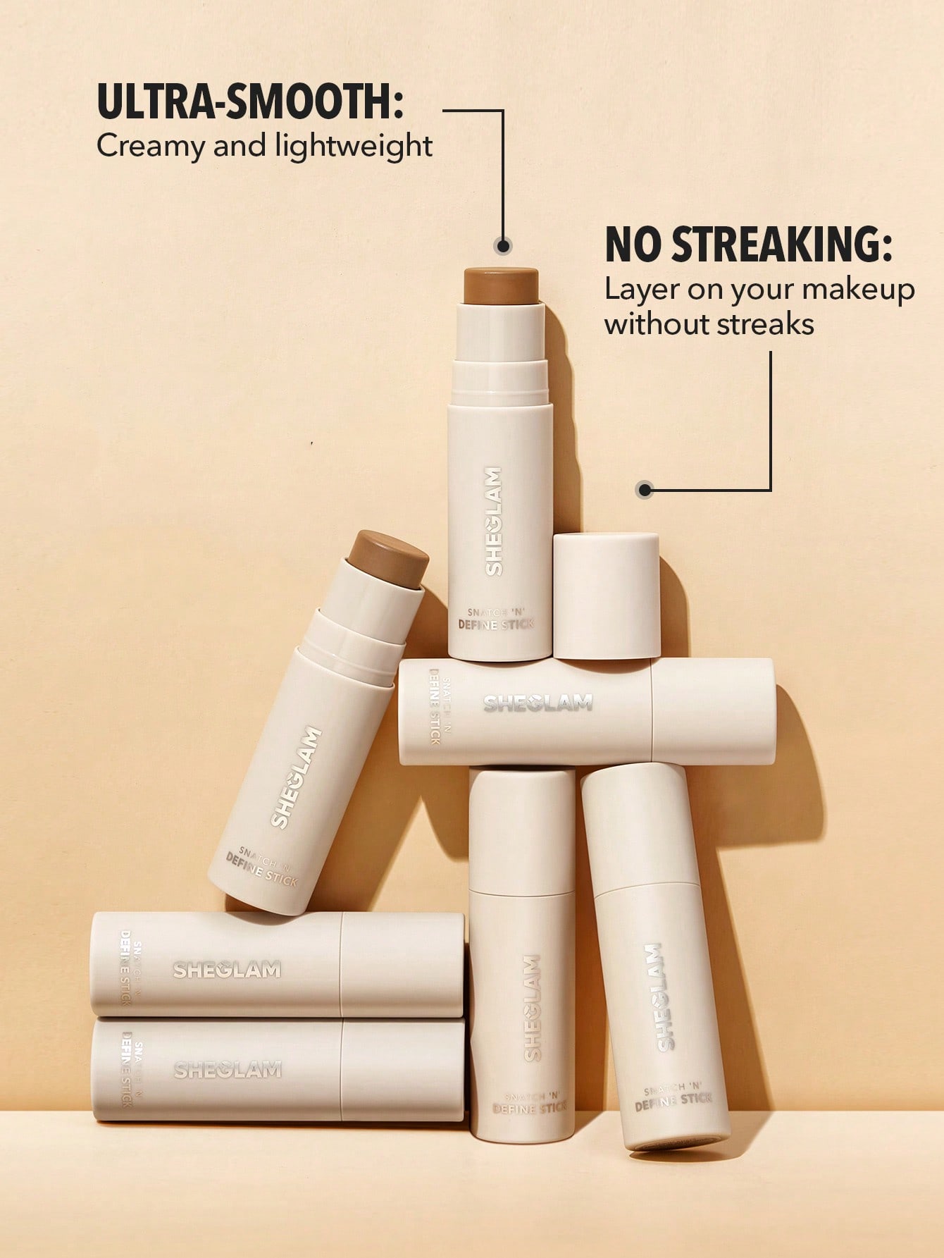 SHEGLAM - Contour Stick  Shade :- Soft Tan