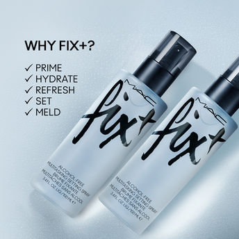 M.A.C Prep + Prime Fix+ (Alcohol Free) Setting Spray - Original (Makeup Fixer) With Green Tea (100ml)
