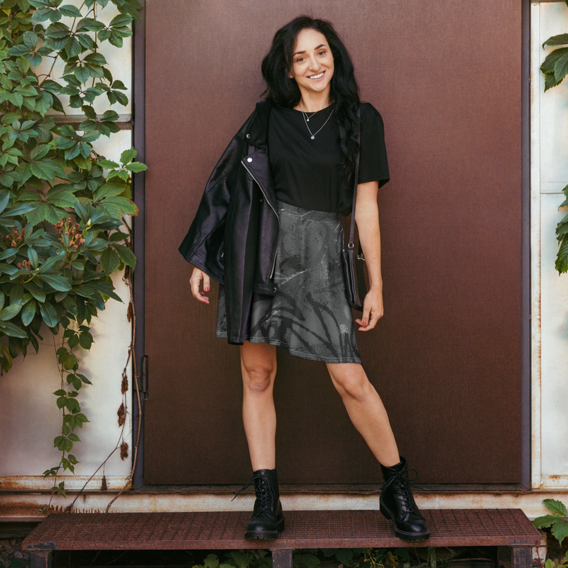 Skater Skirt graffiti style