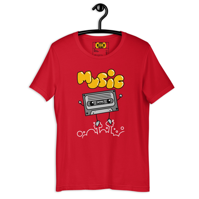 Camiseta GRAFFITI KAWAII Cassette Music
