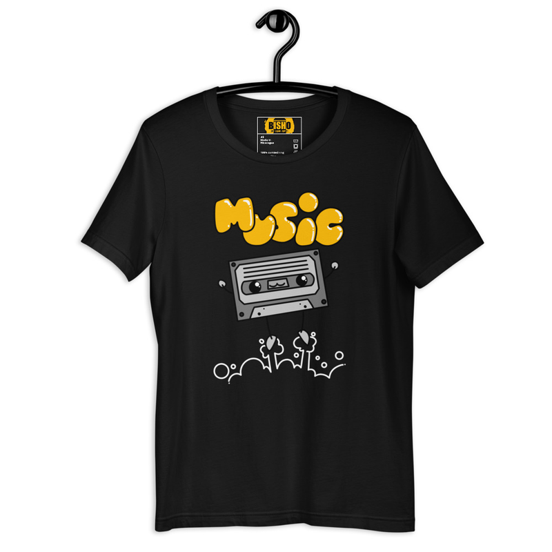 Camiseta GRAFFITI KAWAII Cassette Music