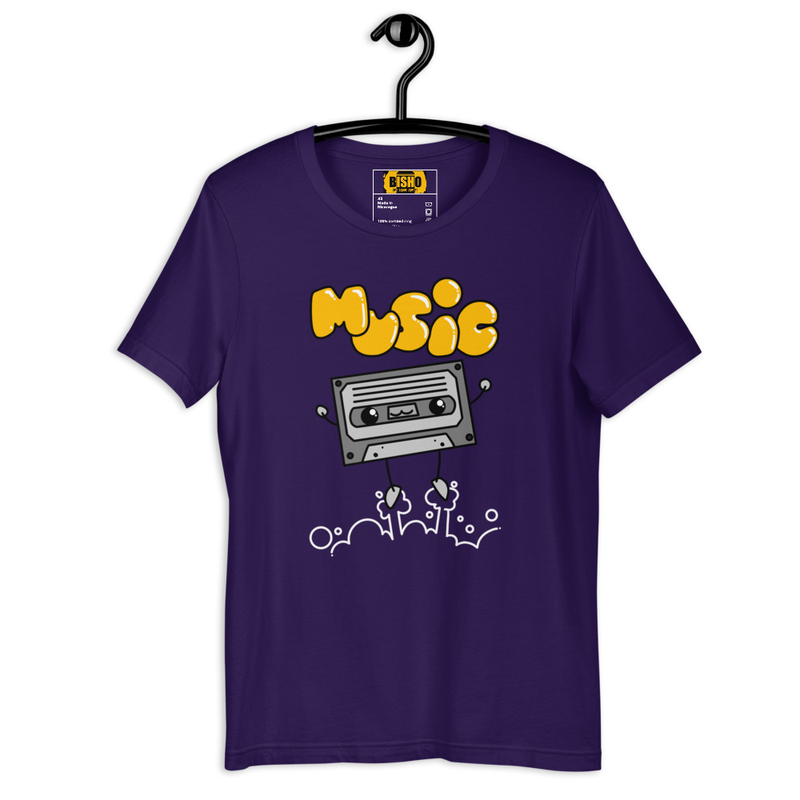 Camiseta GRAFFITI KAWAII Cassette Music