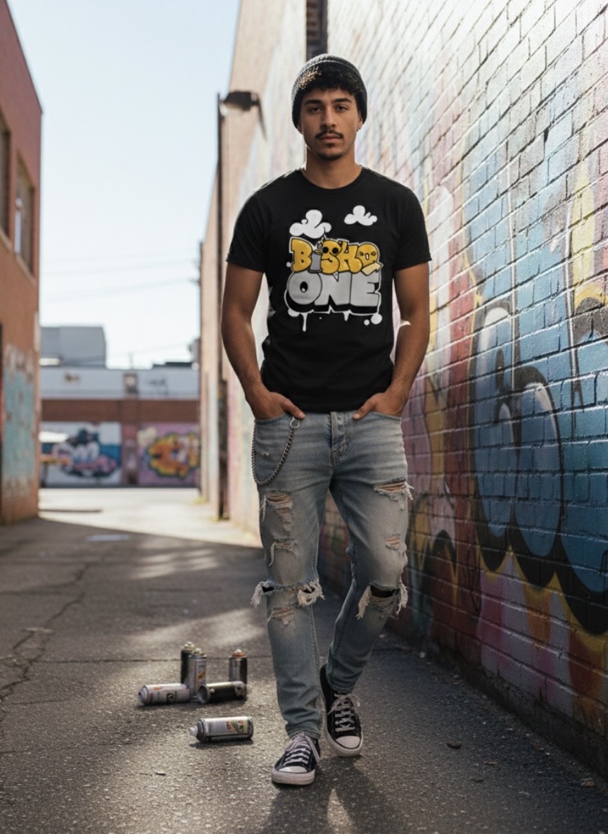 Camiseta GRAFFITI KAWAII Bisho One