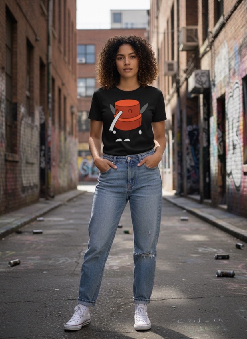 Camiseta GRAFFITI KAWAII Needle Caps