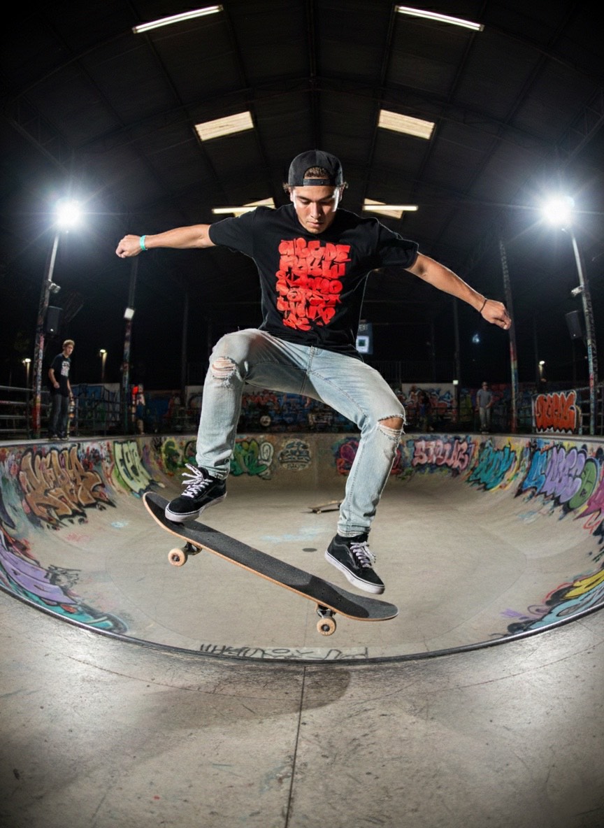 Camiseta negra Abecedario-de-Graffiti-Throw-Up-Style