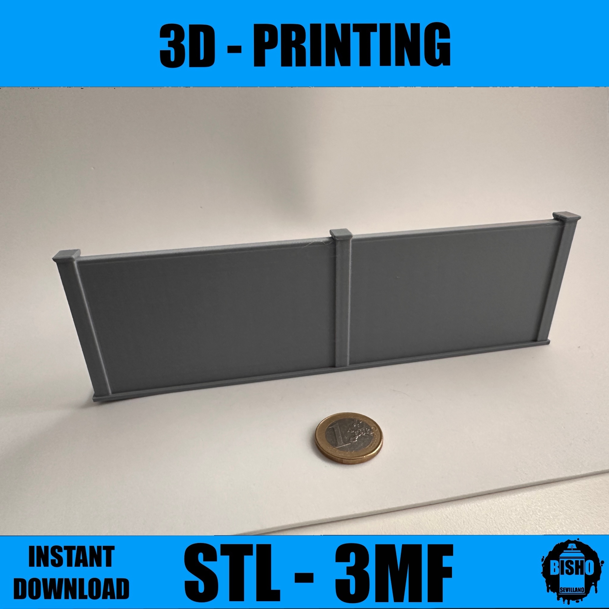 GRAFFITI WALL - Diorama en archivo digital STL y 3MF para descargar