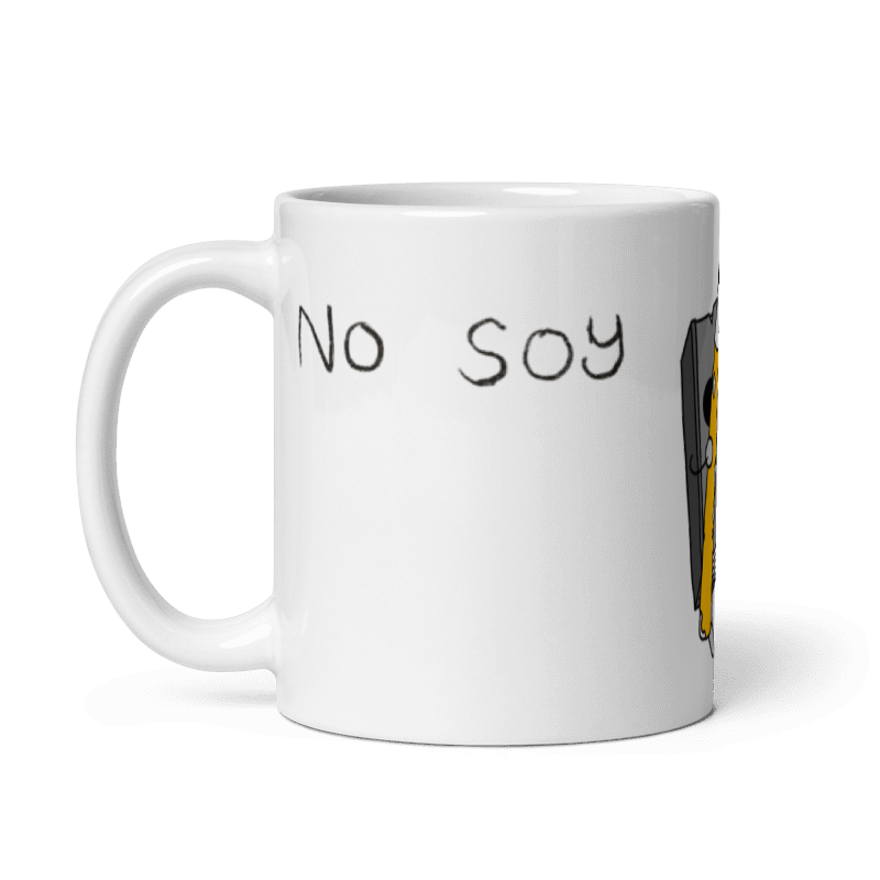 Taza blanca - No soy niño chico 
